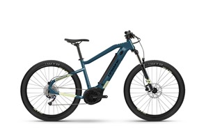 2021 Haibike HardSeven 5 500Wh Electric Mountain Bike in Blue