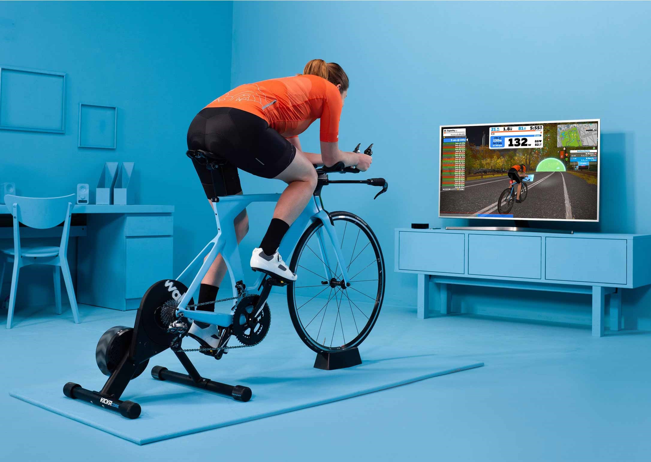 Simple Zwift Workout Builder for Gym
