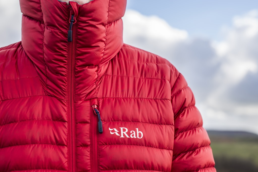 red rab microlight jacket