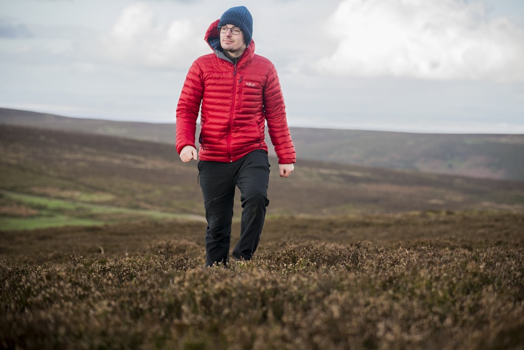 long red puffer coat