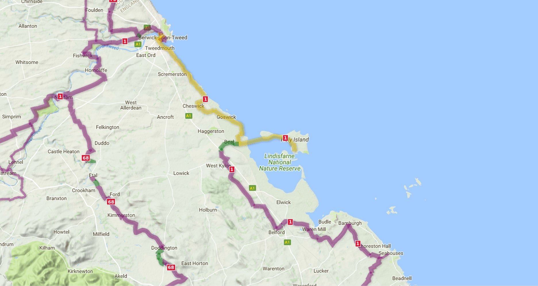 local cycle routes