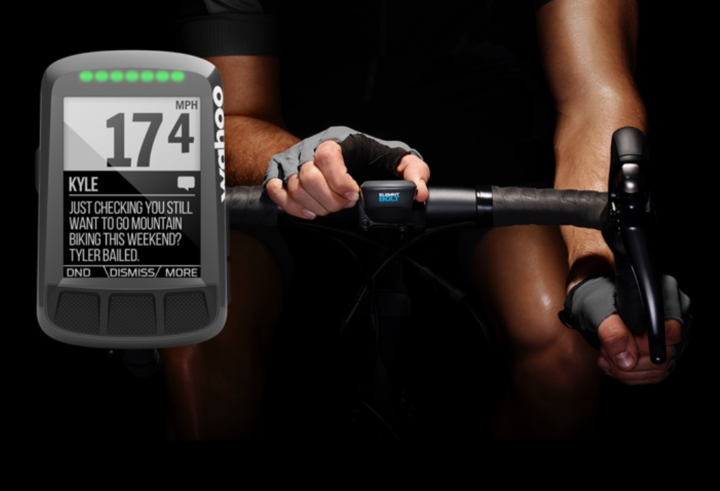 wahoo elemnt bolt heart rate monitor